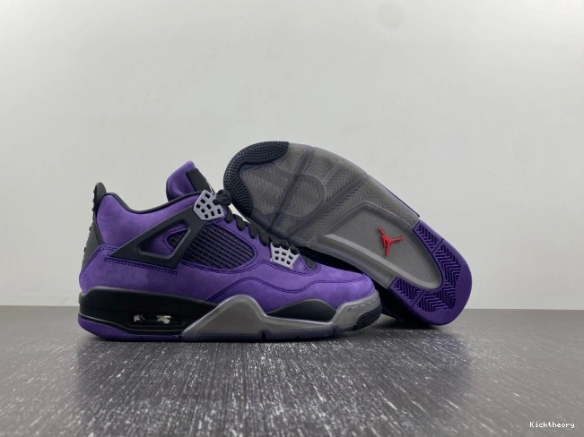 Kicktheory Scott Purple Jordan Suede 4 Travis x Air 0714
